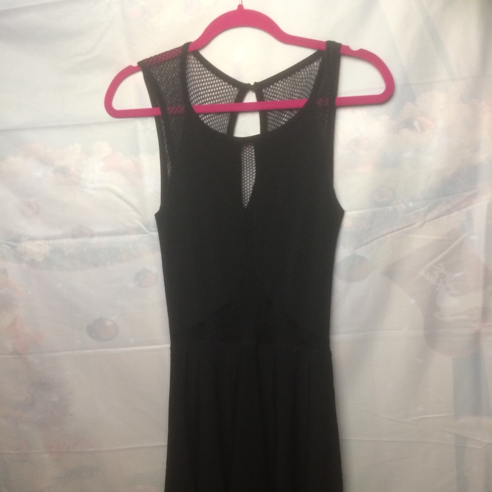 Black Fishnet Dress